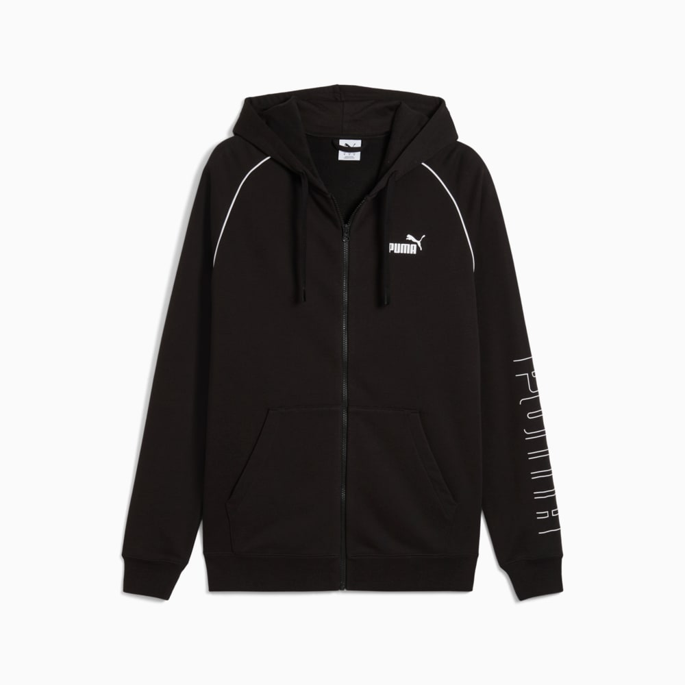Зображення Puma Кофта PUMA Sport Full-Zip Hoodie Men #1: Puma Black