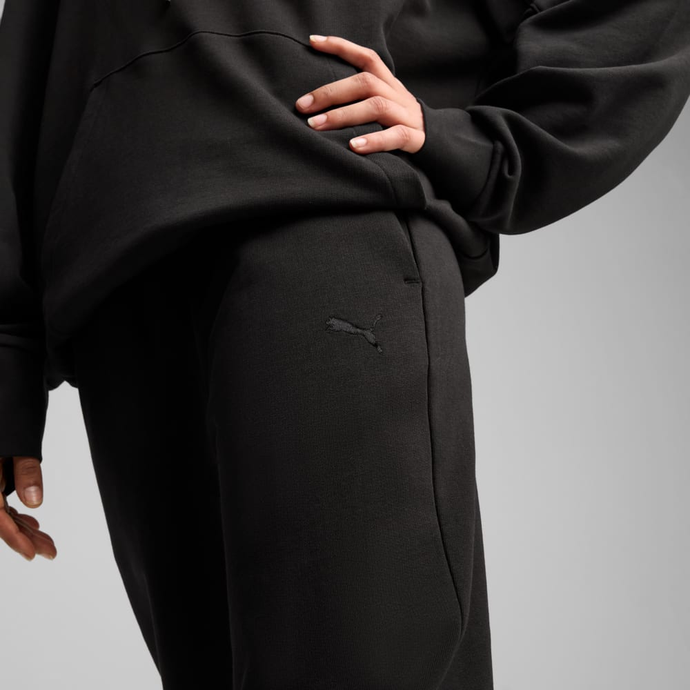 Изображение Puma Брюки HER Comfort High-Waist Sweatpants Women #2: Puma Black
