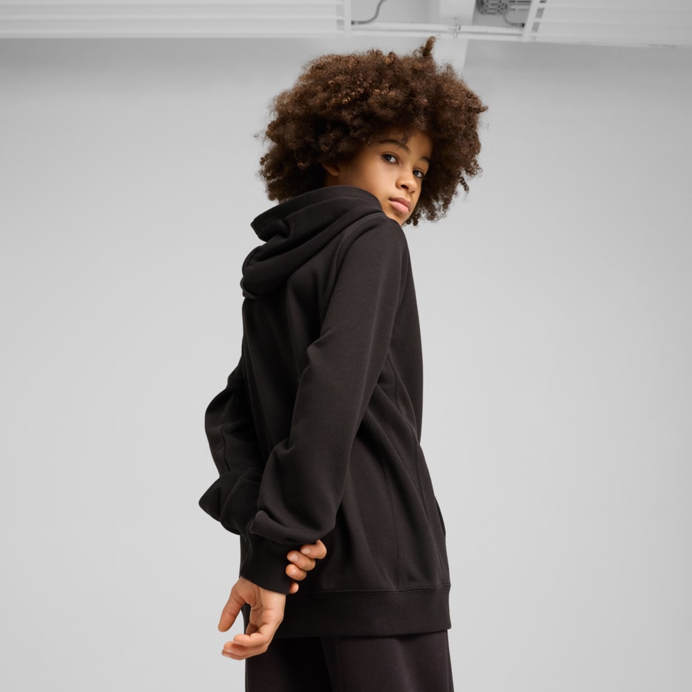 Изображение Puma Детское худи PUMA Class Hoodie Youth #2: Puma Black