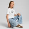 Изображение Puma Детская футболка Essentials Script Tee Youth #3: Puma White