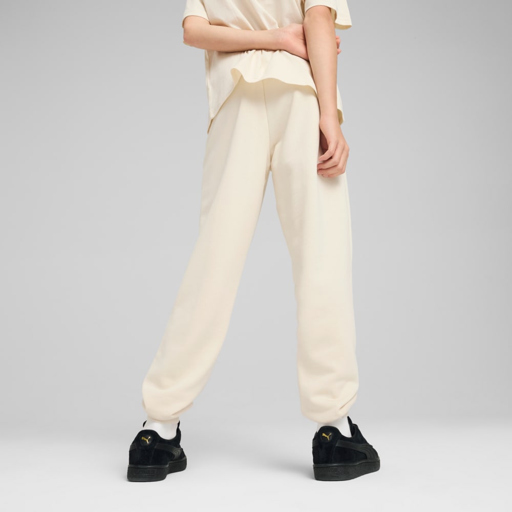 Зображення Puma Дитячі штани Essentials Script Sweatpants Youth #2: Alpine Snow