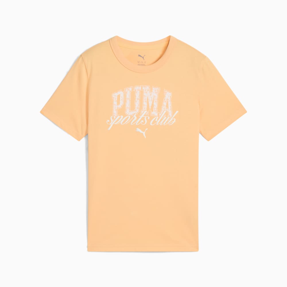Изображение Puma Детская футболка PUMA Class Graphic Tee Youth #1: Almost Apricot
