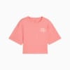 Изображение Puma Детская футболка PUMA Class Tee Youth #1: Pink Fruit