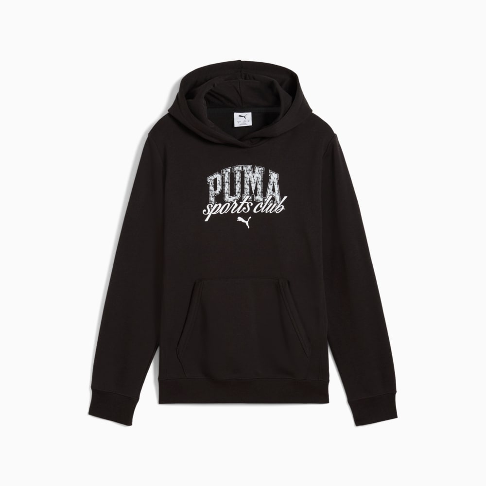 Изображение Puma Детское худи PUMA Class Hoodie Youth #1: Puma Black