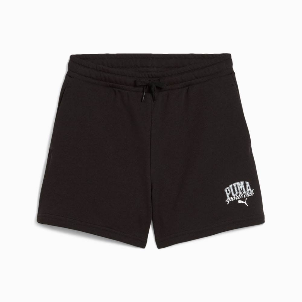 Изображение Puma Детские шорты PUMA Class High Waist Shorts Youth #1: Puma Black