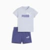 Зображення Puma Дитячі футболка і шорти Minicats Essentials Tee and Shorts Set Toddler #1: Cool Weather
