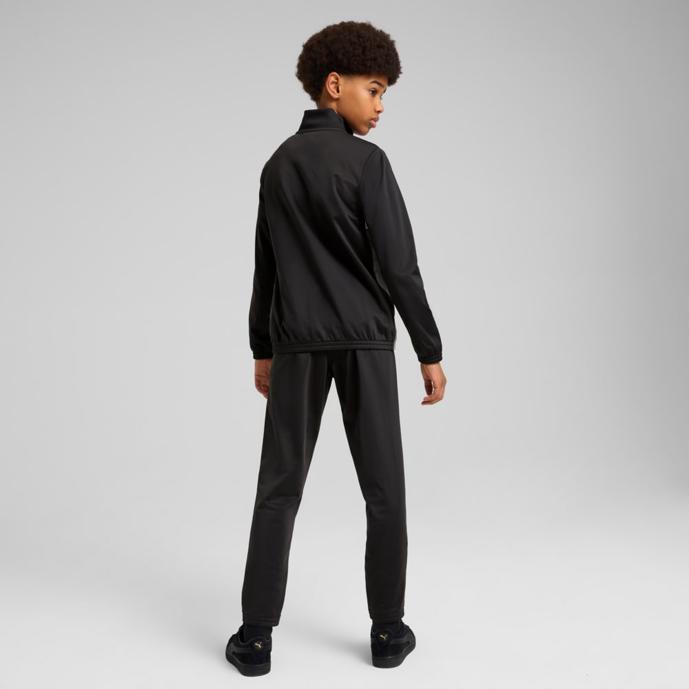 Изображение Puma Детский спортивный костюм Poly Colourblock Suit Youth #2: Puma Black