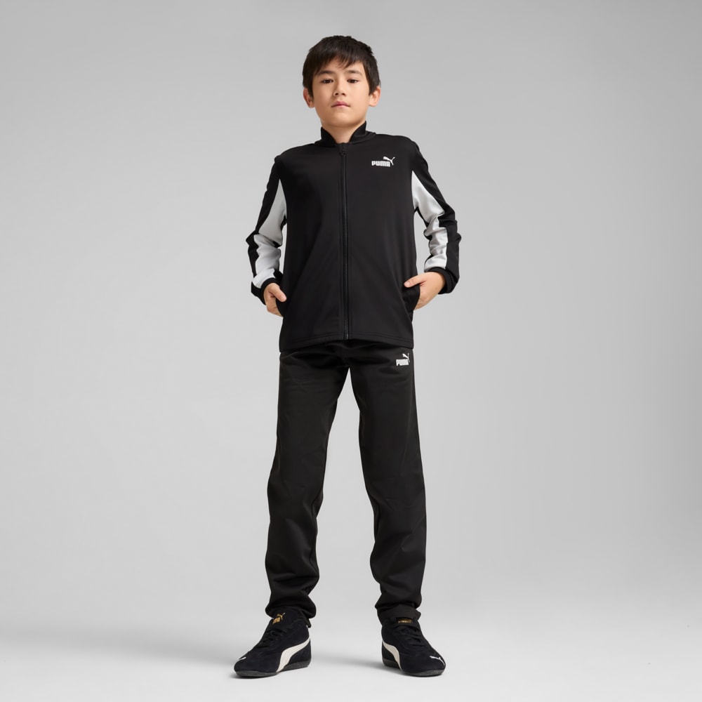 Изображение Puma Детский костюм Poly Baseball Suit Youth #1: Puma Black