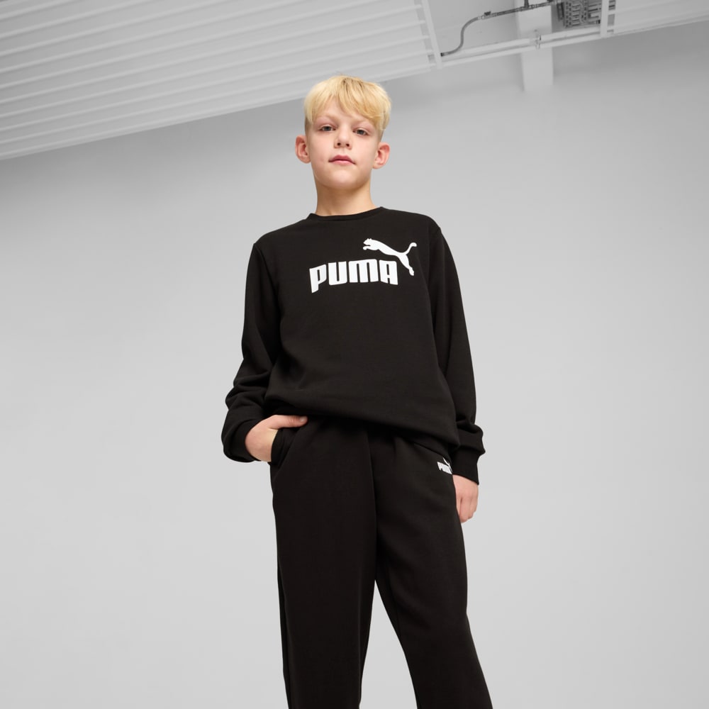 Зображення Puma Дитячий спортивний костюм Essentials No. 1 Logo Crew Sweat Suit Youth #1: Puma Black