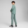 Изображение Puma Детский cпортивный костюм Essentials No. 1 Logo Crew Sweat Suit Youth #2: Green Moon