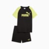 Изображение Puma Детский костюм Essentials No. 1 Logo Poly Tee and Shorts Set Youth #1: Puma Black