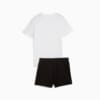 Зображення Puma Дитячі футболка і шорти Essentials No. 1 Logo Tee and Shorts Set Youth #2: Puma White