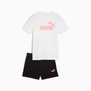 Зображення Puma Дитячі футболка і шорти Essentials No. 1 Logo Tee and Shorts Set Youth