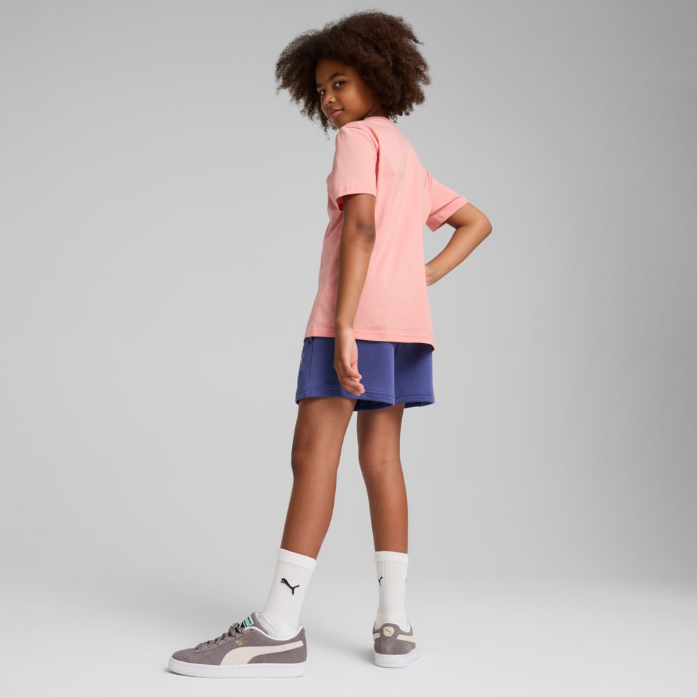 Зображення Puma Дитячі футболка і шорти Essentials No. 1 Logo Tee and Shorts Set Youth #2: Pink Fruit