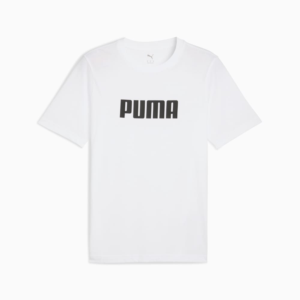Изображение Puma Футболка Essentials Logo Tee Men #1: Puma White