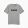 Изображение Puma Футболка Essentials Logo Tee Men #1: Medium Gray Heather