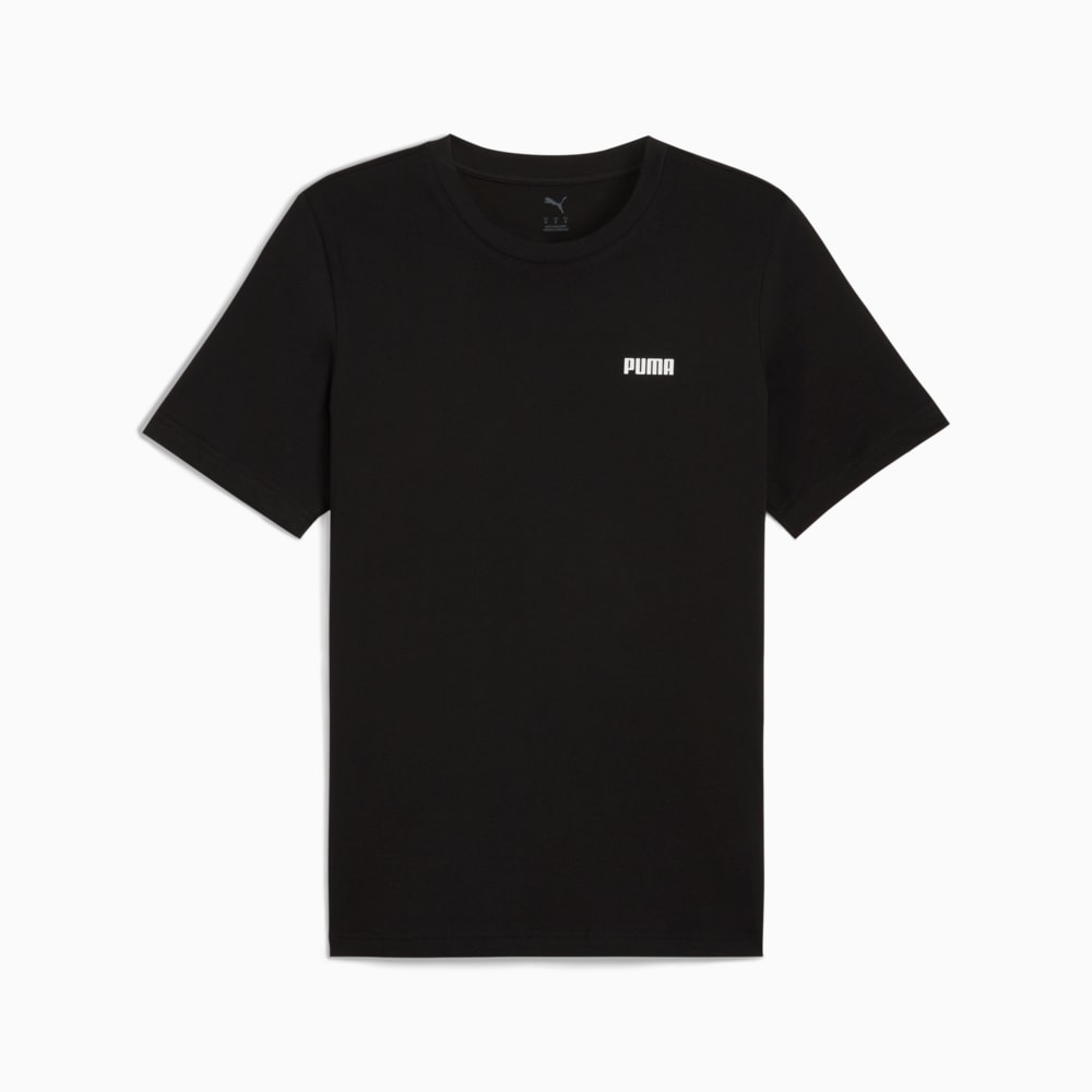 Изображение Puma Футболка Essentials Small Logo Tee Men #1: Puma Black