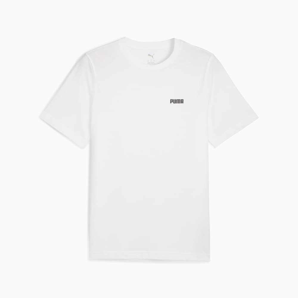Изображение Puma Футболка Essentials Small Logo Tee Men #1: Puma White