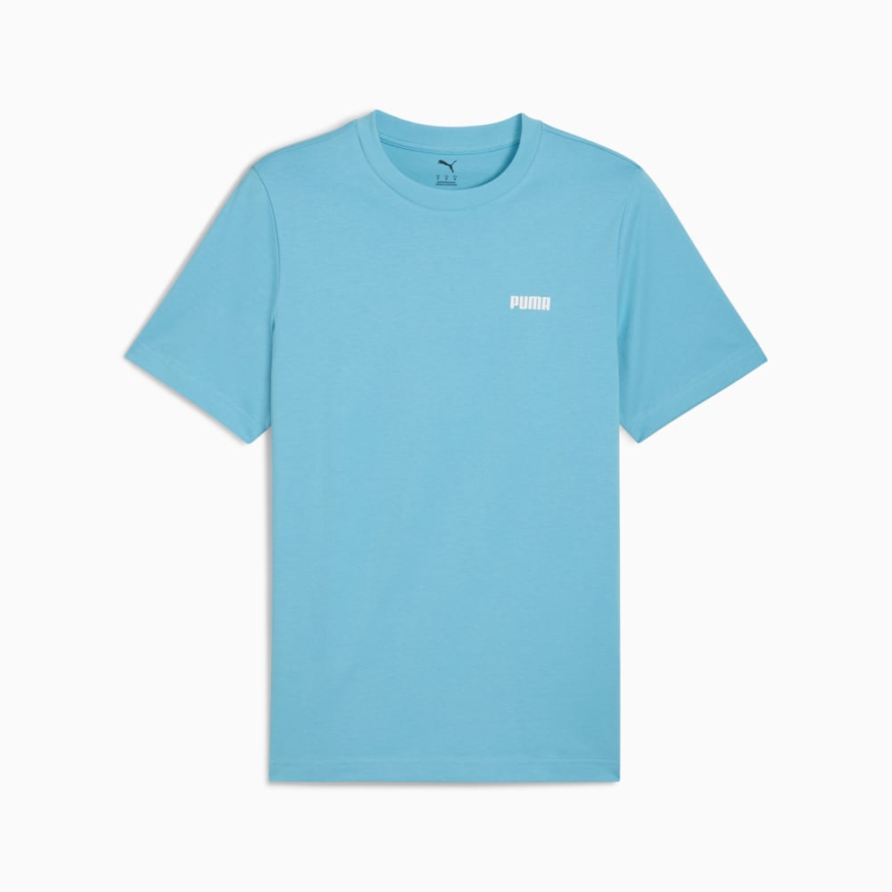 Зображення Puma Футболка Essentials Small Logo Tee Men #1: Dusty Aqua