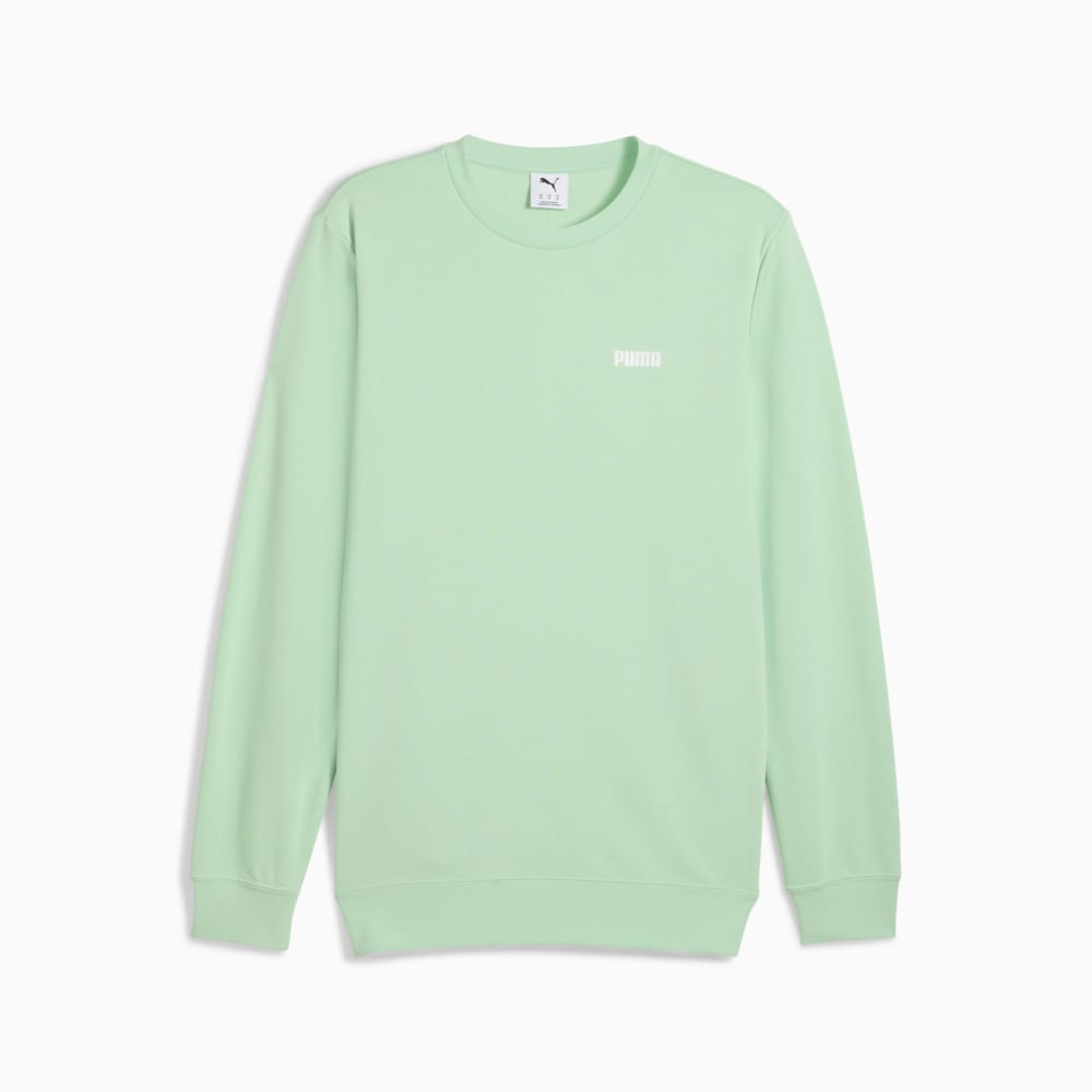 Изображение Puma Свитшот Essentials Small Logo Crew Men #1: Light Mint