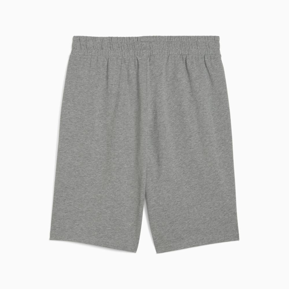 Изображение Puma Шорты Essentials Logo Jersey 10'' Shorts Men #2: Medium Gray Heather