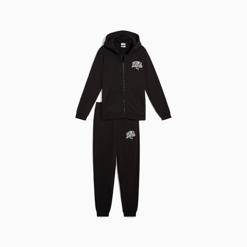 Зображення Puma Дитячий спортивний костюм PUMA CLASS Sweat Suit Youth #1: Puma Black