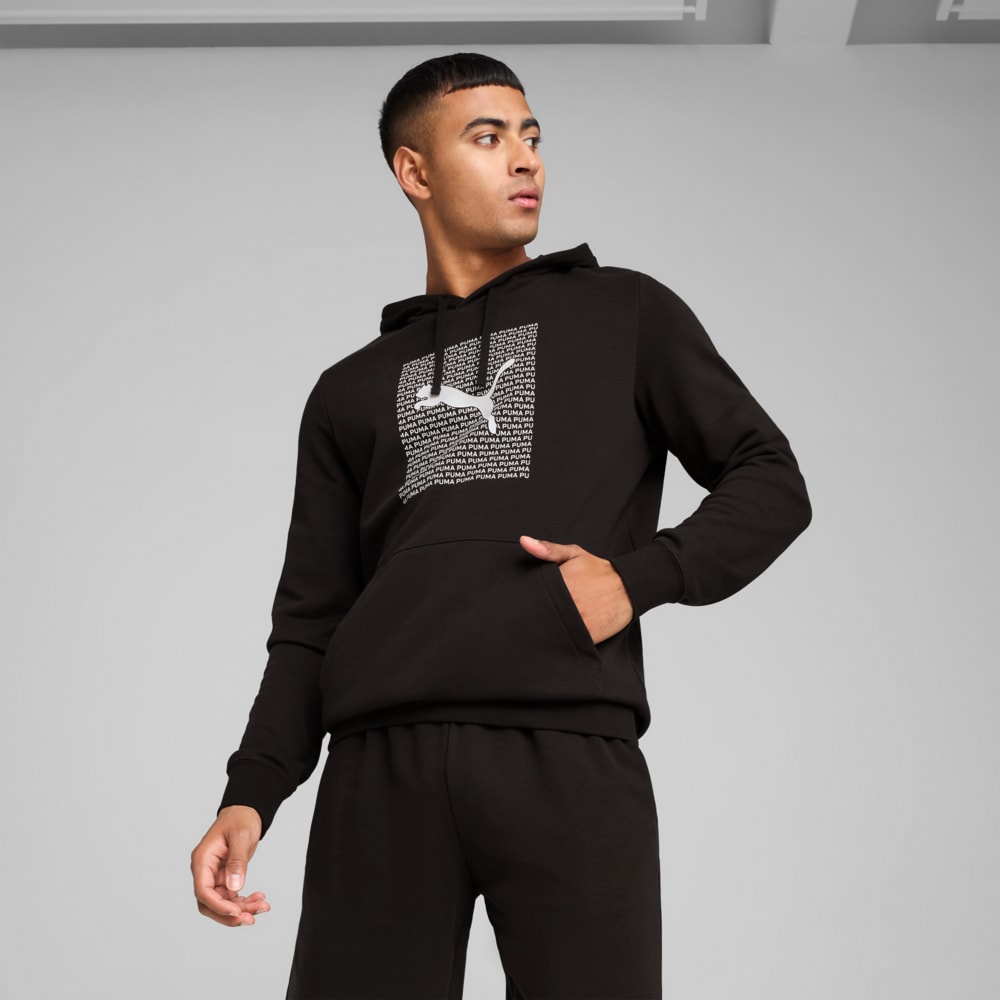 Зображення Puma Худі Essentials Logo Lab Hoodie Men #1: Puma Black