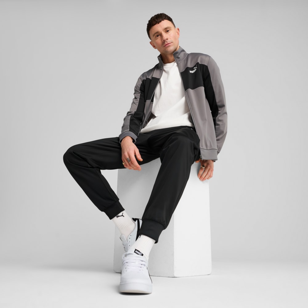 Изображение Puma Спортивный костюм PUMA Poly Colourblock Suit Men #1: Cast Iron