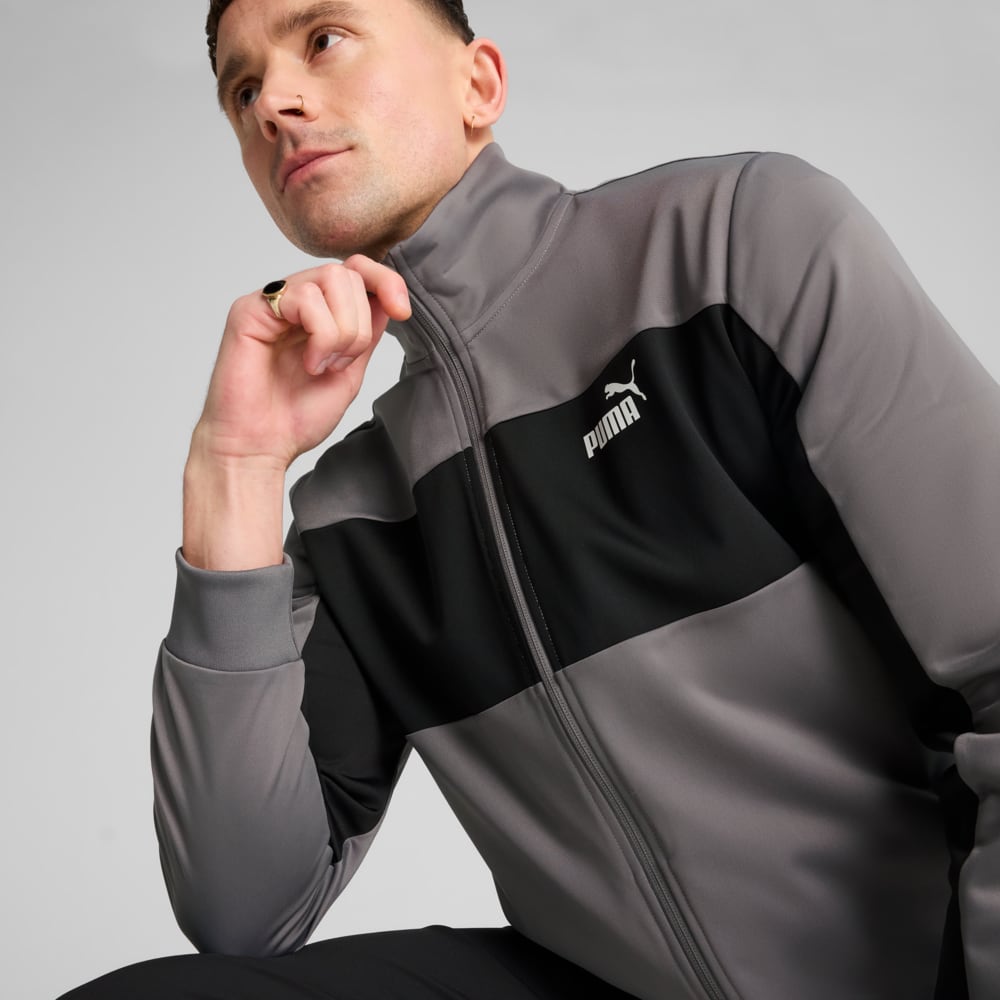 Изображение Puma Спортивный костюм PUMA Poly Colourblock Suit Men #2: Cast Iron