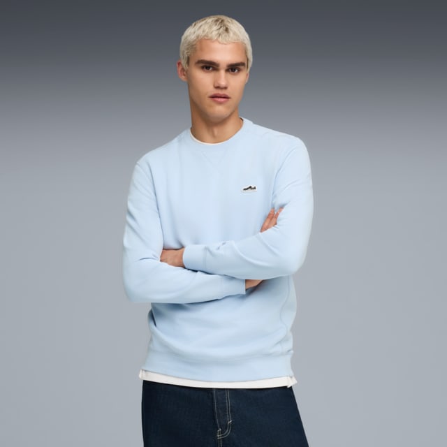Imagen PUMA Polerón Wardrobe Essentials Suede para hombre