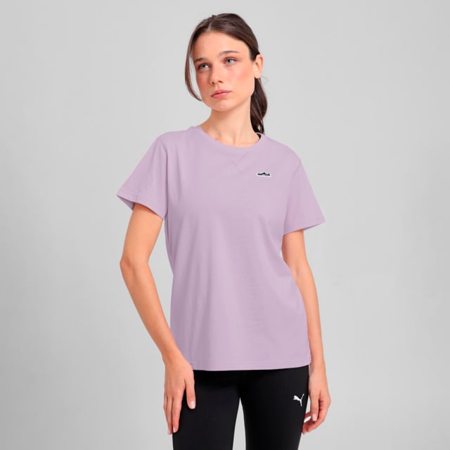 Imagen PUMA Polera Wardrobe Ess Suede Regular Comfort para mujer