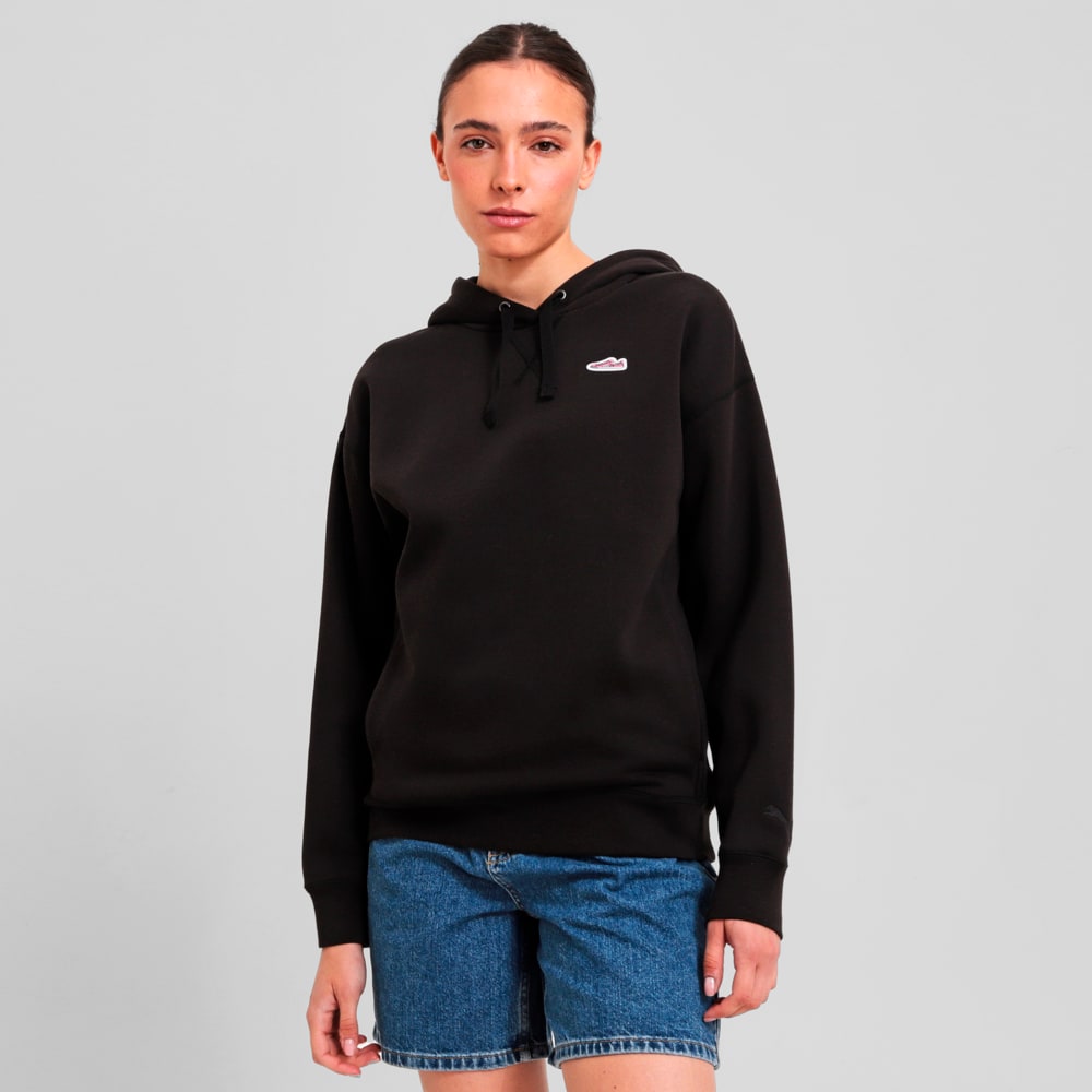 Image PUMA Moletom com Capuz Fleece ESS Wardrobe Suede #0