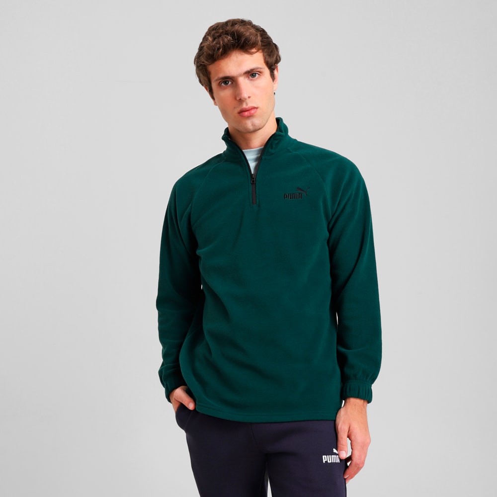 Imagen PUMA Polerón ESS Elevated 1/4 Zip Fleece #1