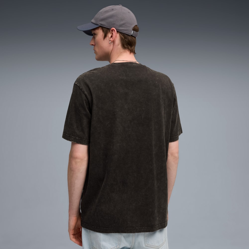 Imagen PUMA Polera holgada Essentials Elevated Wash para hombre #2