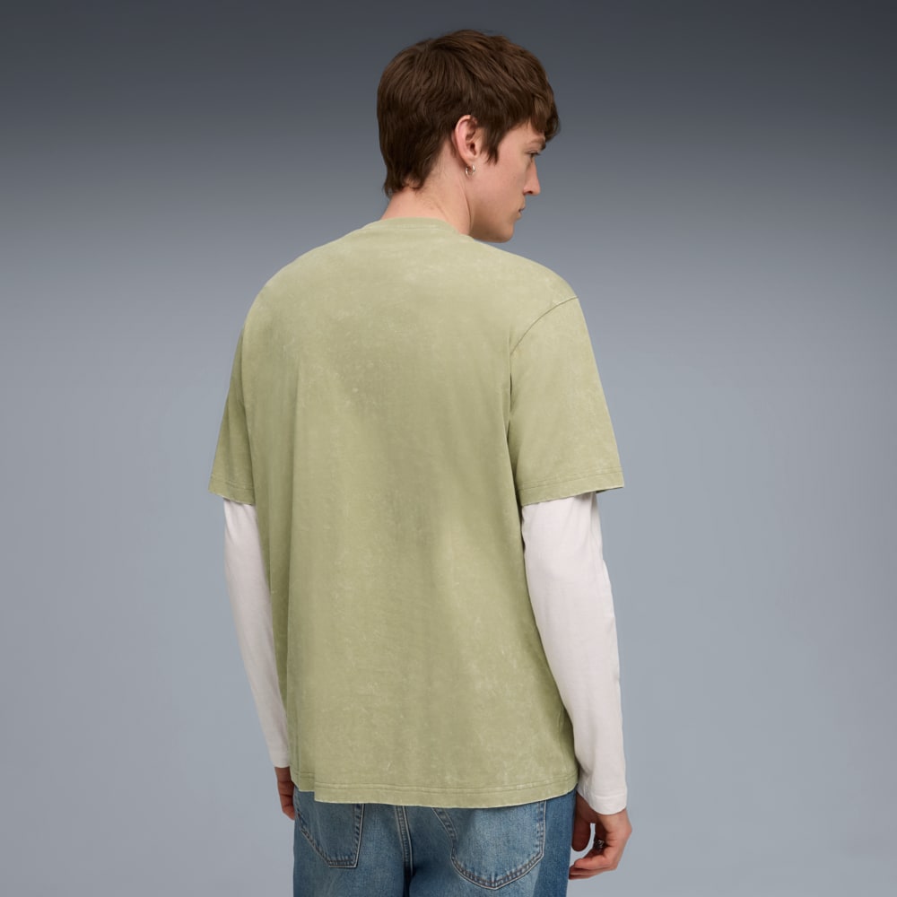 Imagen PUMA Polera holgada Essentials Elevated Wash para hombre #2