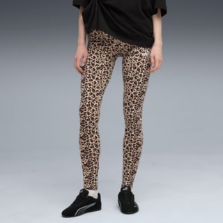 Изображение Puma Леггинсы Essentials Animal Print Leggings Women
