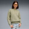 Зображення Puma Худі Essentials Elevated Relaxed Wash Hoodie Women #1: Lux Army