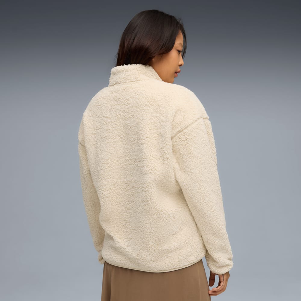 Зображення Puma Світшот Essentials Elevated Comfort Half-Zip Crew Sweat Women #2: Alpine Snow