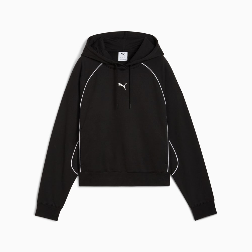 Зображення Puma Худі PUMA Sport Short Hoodie Women #1: Puma Black