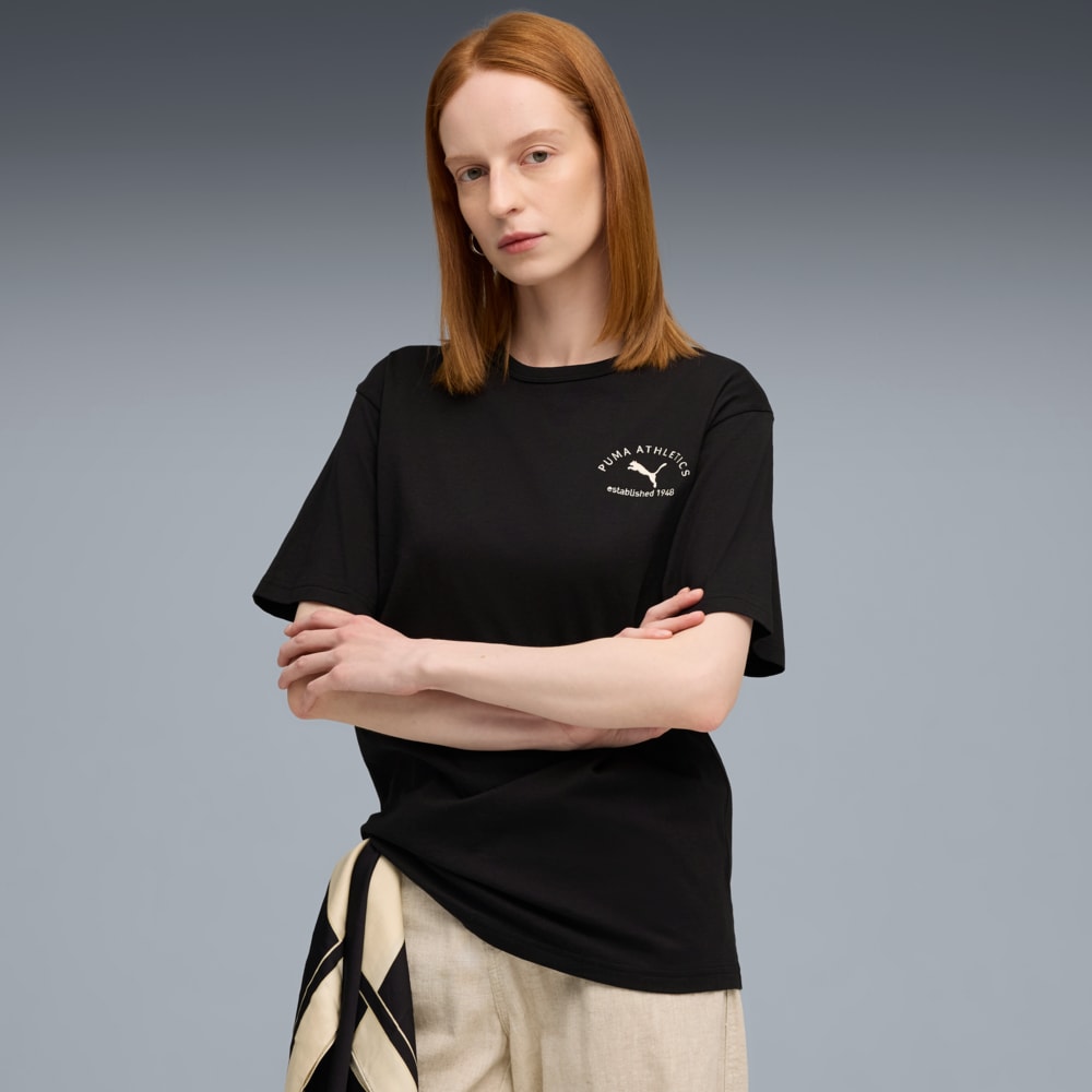 Imagen PUMA Polera holgada PUMA Class para mujer #1