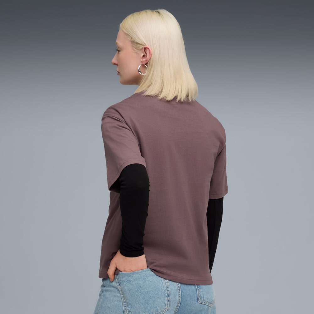 Зображення Puma Футболка HER Relaxed Graphic Tee Women #2: Raisin