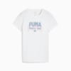 Зображення Puma Футболка Graphic Varsity Tee Women #1: Puma White