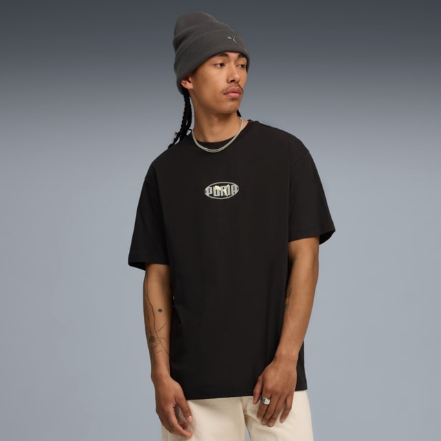 Polera holgada Essentials Logo Lab para hombre