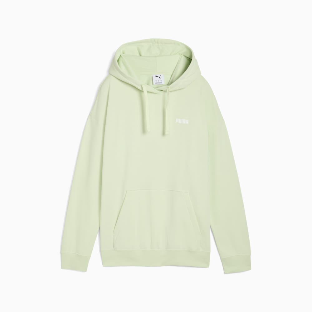 Зображення Puma Худі Essentials Small Logo Relaxed Hoodie Women #1: Green Illusion