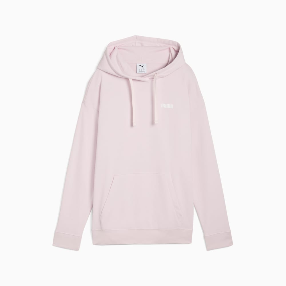 Изображение Puma Худи Essentials Small Logo Relaxed Hoodie Women #1: Galaxy Pink