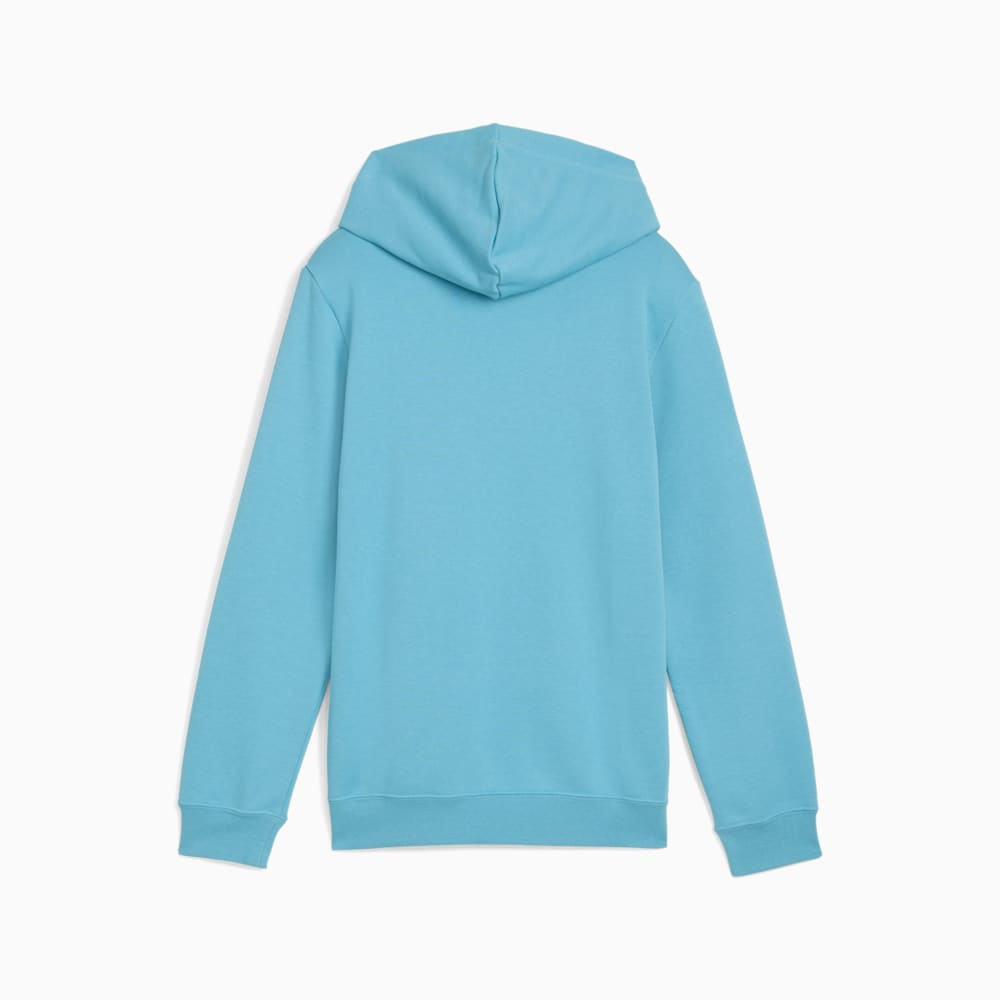 Изображение Puma Детское худи Essentials Logo Hoodie Youth #2: Dusty Aqua