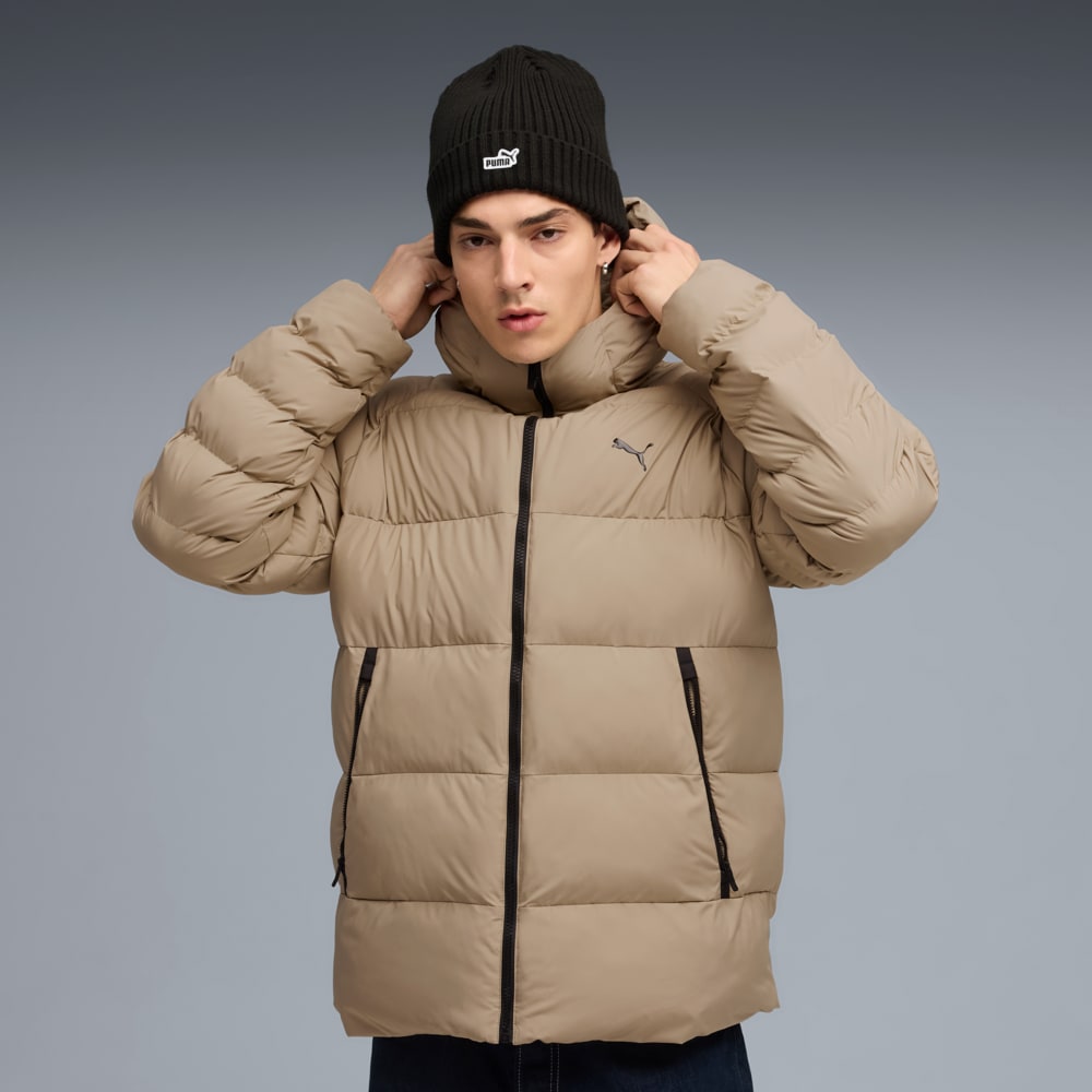 Изображение Puma Куртка Mono Hooded Jacket Men #1: Ice Coffee