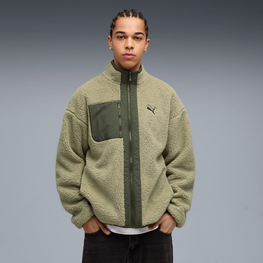 Зображення Puma Куртка Reversible Hybrid Sherpa Jacket Men #1: Lux Army