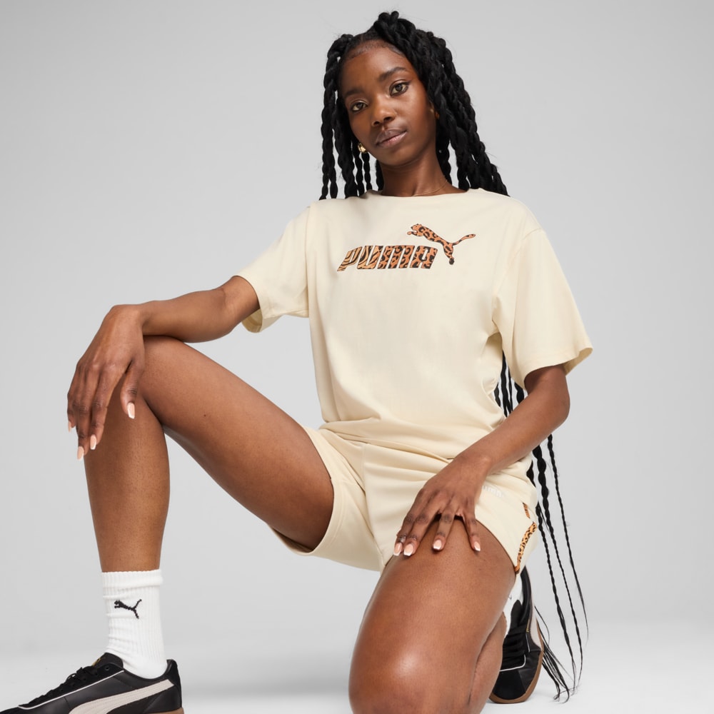 Зображення Puma Футболка Essentials Graphic Animal Relaxed Tee Women #1: Alpine Snow