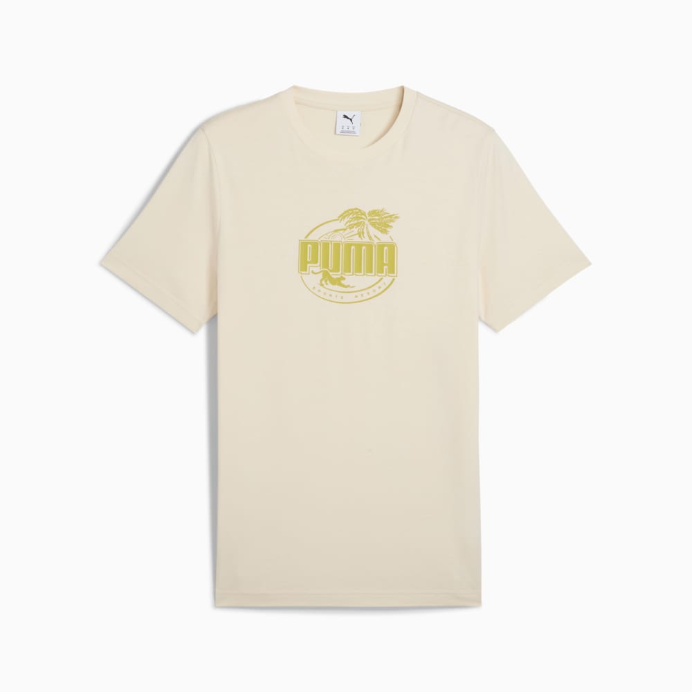 Изображение Puma Футболка Palm Resort Graphic Tee Men #1: Alpine Snow